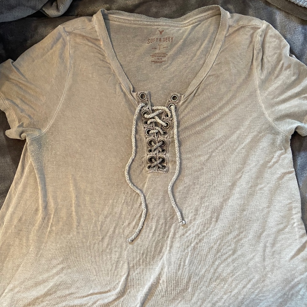 Soft and Sexy American Eagle Short Sleeve top, Large